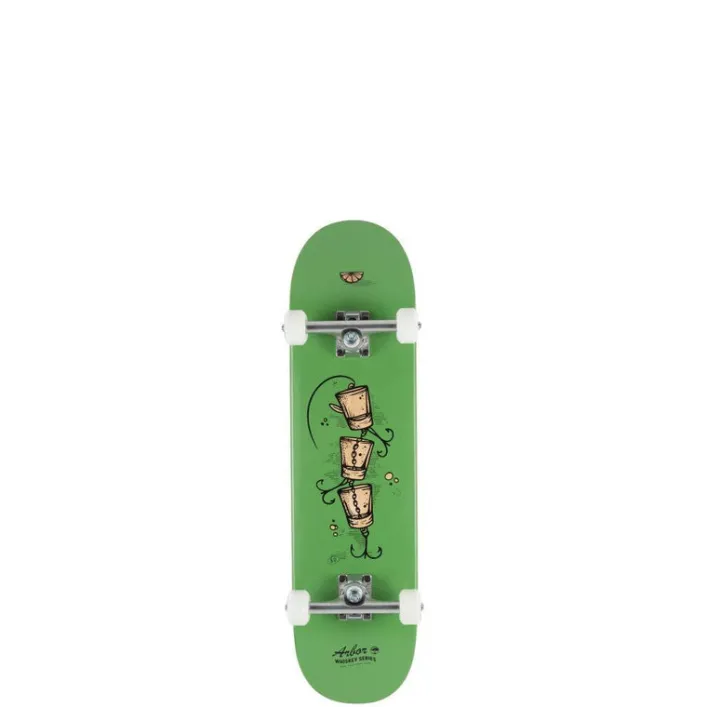 Arbor Whiskey Upcycle Komplett-Skateboard 8.0