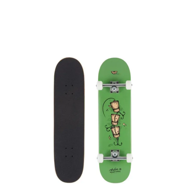 Arbor Whiskey Upcycle Komplett-Skateboard 8.0