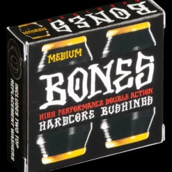 Bones Bushings Hardcore Medium Set Schwarz Gelb
