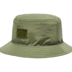 Brixton Nylon Packbarer Fischerhut Olivgrün