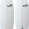 Buster P-Type 5'4 Surfboard mit Super Rails