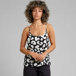 Dedicated Hoby Painted Leopard Strap Top