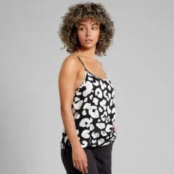 Dedicated Hoby Painted Leopard Strap Top