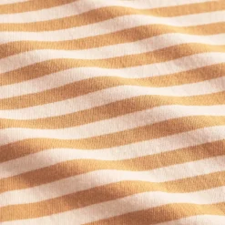 Dedicated Stockholm Stripes Gold Yellow T-Shirt
