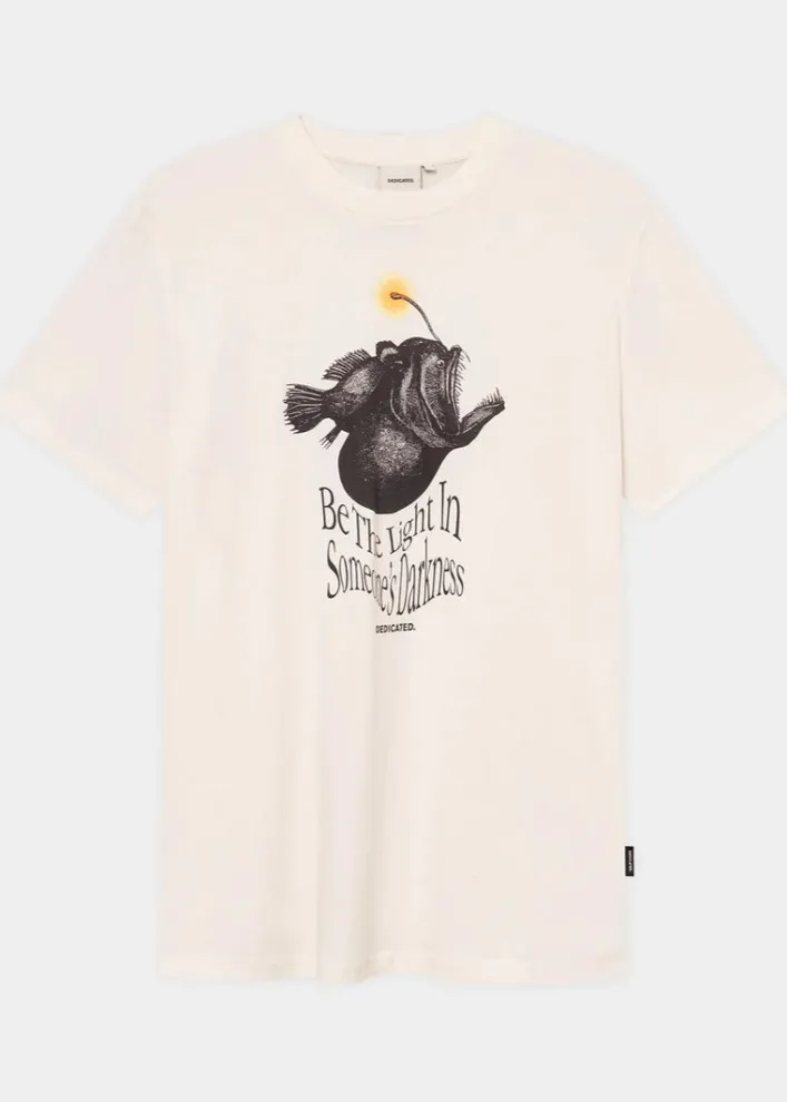 Dedicated Stockholm The Light Off-White T-shirt