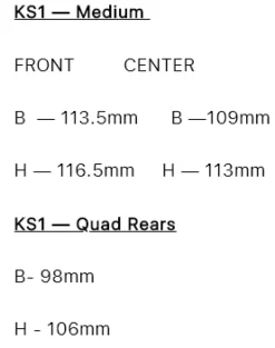 Endorfins KS1 5 Fin Medium FCS II