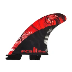 FCS 2 MB PC Carbon Large Red Tri Retail Finnen