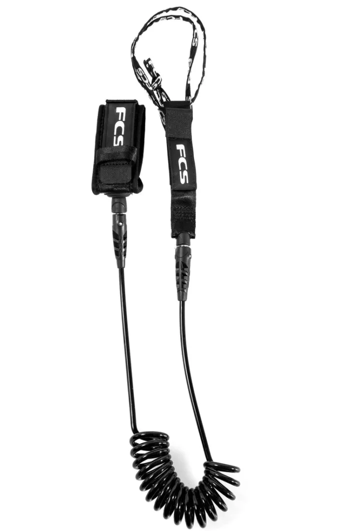 FCS 12' SUP Comp Touring Essential Leash Schwarz