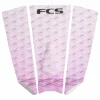 FCS Fitzgibbon Surf Pad Weiß/Dusty Pink