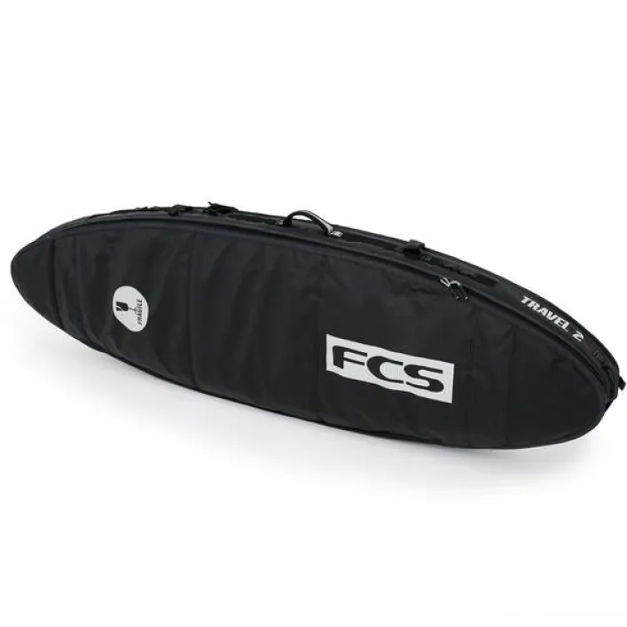 FCS Travel 2 Fun Board 7'6 Boardbag