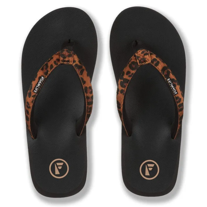 FoamLife Selene Flip Flop Schwarz