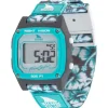 Freestyle Shark Aqua Hibiscus Clip Uhr