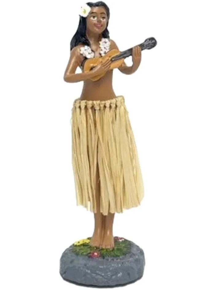 Hawaiianische Hula-Armaturenbrett-Puppe