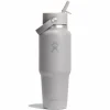 Hydro Flask 32oz Wide Flex Straw Travel Birch Trinkflasche