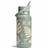 Hydro Flask 32oz Wide Flex Straw Cap Agave Printed Trinkflasche