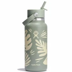 Hydro Flask 32oz Wide Flex Straw Cap Agave Printed Trinkflasche