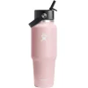 Hydro Flask 32oz Wide Flex Straw Travel Trillium Trinkflasche