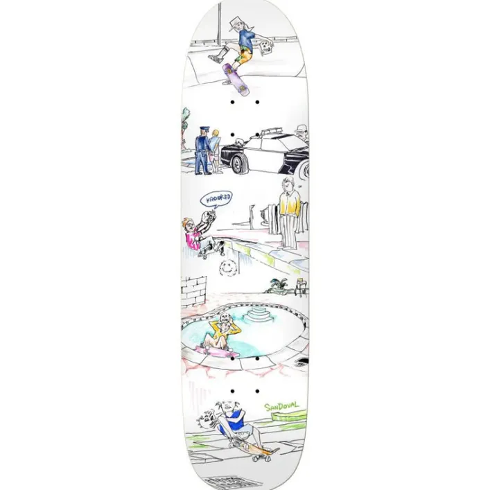 Krooked Sandoval Skullride Pro Deck 8.25