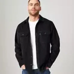 Levis Jackson Worker Jet Black Hemd