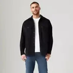 Levis Jackson Worker Jet Black Hemd