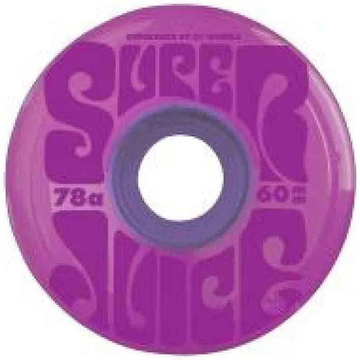 OJ Super Juice Trans Purple Soft-Rollen 60 mm-78A