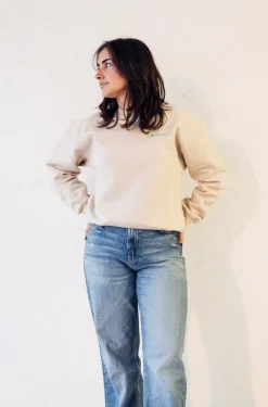 Palu Damen Sweatshirt Bloom Comfort Cropped