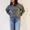 Palu Sweatshirt Cropped Label Comfort