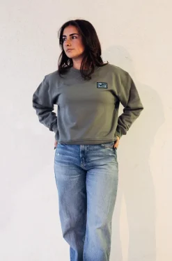 Palu Sweatshirt Cropped Label Comfort