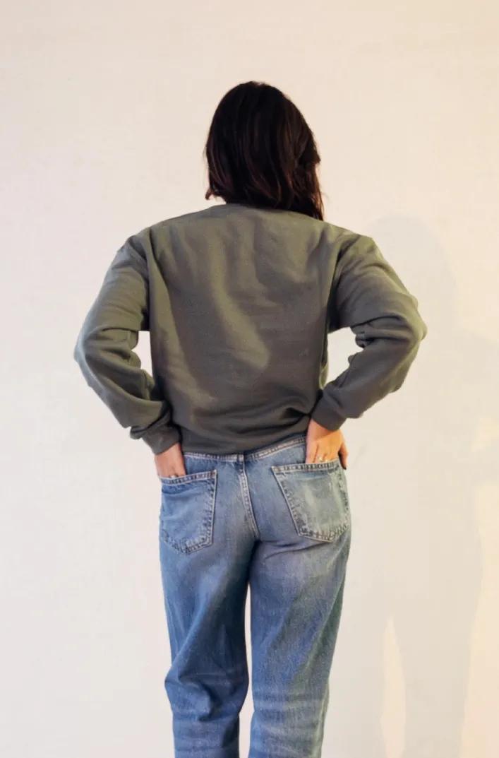 Palu Sweatshirt Cropped Label Comfort