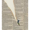 Postkarte Ciel Glue „Die Welle lesen“