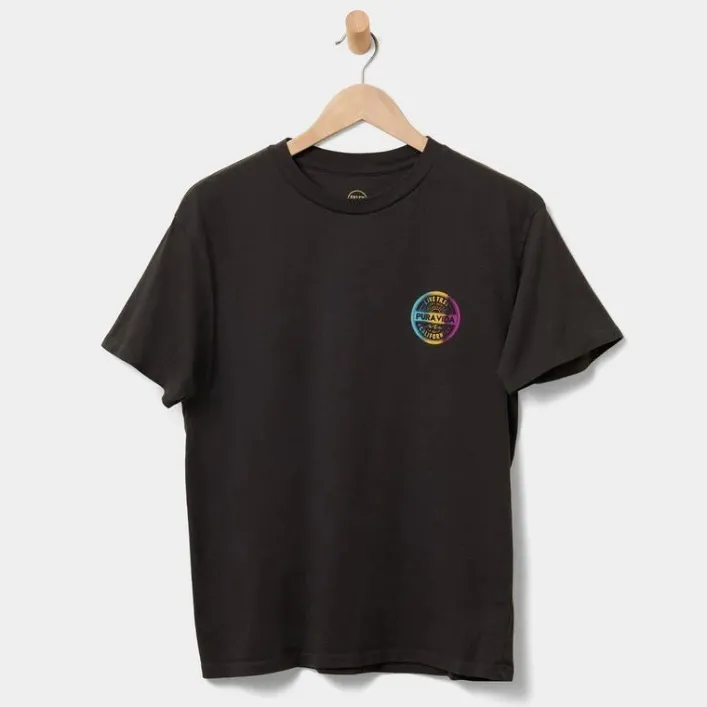 Pura Vida Live Free SS Crew Tee