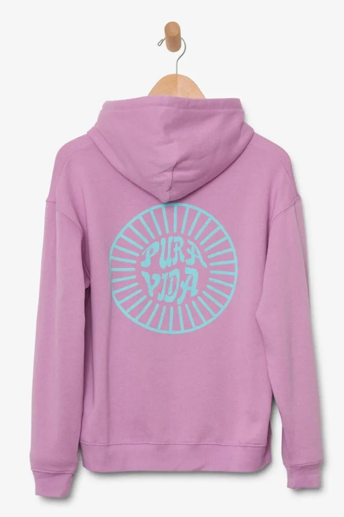 Pura Vida PV Sun Logo Classic Hoodie