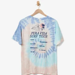 Pura Vida Surf Tour Crew T-Shirt