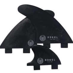 Rebel Rapid Fin Set FCS I - recyceltes Carbon