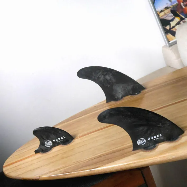 Rebel Rapid Fin Set FCS I - recyceltes Carbon