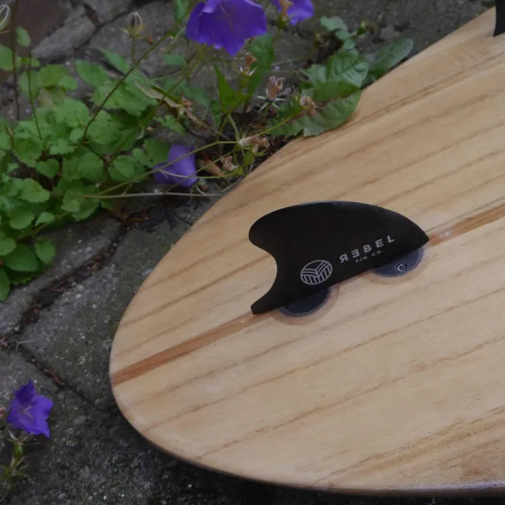 Rebel X Driftwood Fin Rapid Fin FCS I - recyceltes Carbon