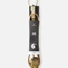 Rip Curl 6'0 Comp Leash Surf Grip Khaki