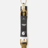 Rip Curl 6'0 Reg Leash Surf Grip Khaki