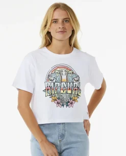 Rip Curl Block Party Crop T-Shirt