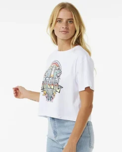 Rip Curl Block Party Crop T-Shirt