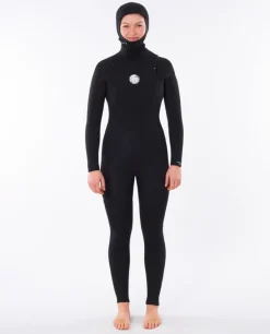 Rip Curl Damen Dawn Patrol 5/4 CZ Neoprenanzug mit Kapuze