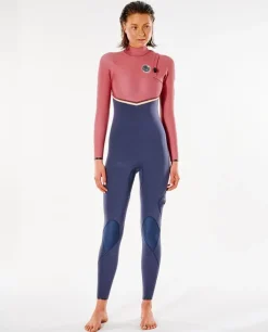 Rip Curl Damen E-Bomb 3/2 Zip Free Neoprenanzug
