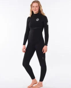 Rip Curl Damen E-Bomb 4/3 Zip Free Neoprenanzug