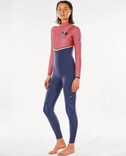 Rip Curl Damen E-Bomb 3/2 Zip Free Neoprenanzug