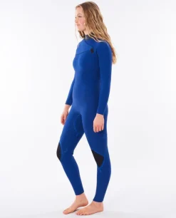 Rip Curl Damen E-Bomb 5/3 Zip Free Neoprenanzug