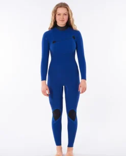 Rip Curl Damen E-Bomb 3/2 Zip Free Neoprenanzug
