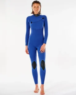 Rip Curl Damen E-Bomb 3/2 Zip Free Neoprenanzug