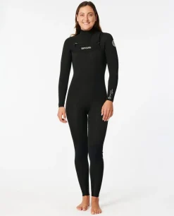 Rip Curl Dawn Patrol 4/3 Neoprenanzug mit Brustreißverschluss für Damen