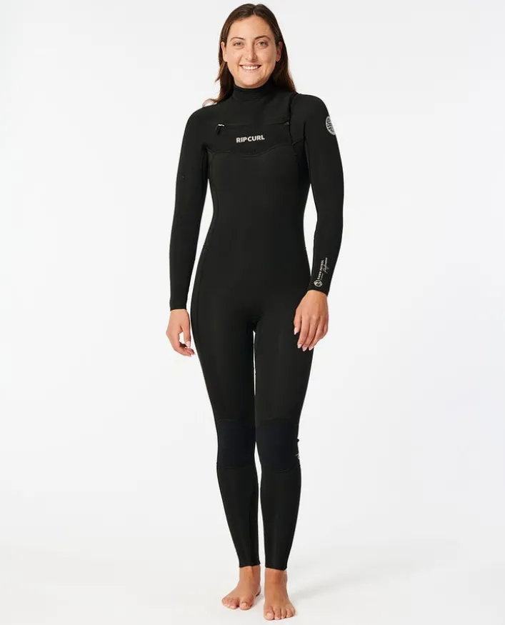 Rip Curl Dawn Patrol 4/3 Neoprenanzug mit Brustreißverschluss für Damen