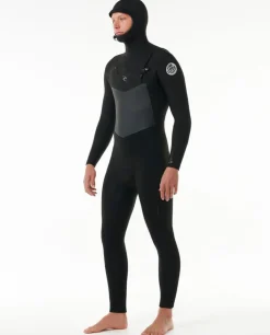 Rip Curl Dawn Patrol 6/4 Neoprenanzug mit Brustreißverschluss